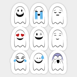 Ghosts Emoji Sticker